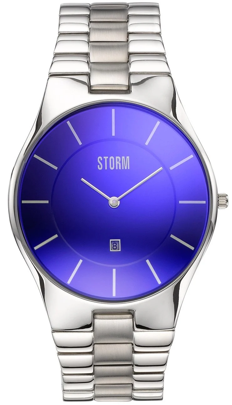 Storm Slim X XL Lazer Blue Mens Watch