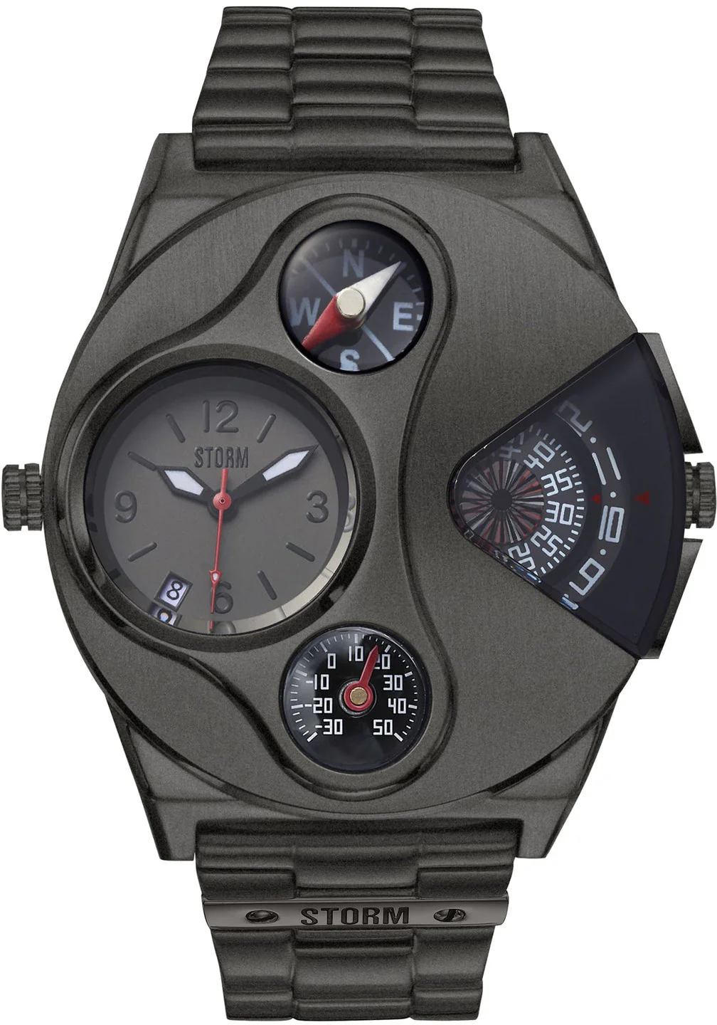 Storm V2 Navigator IP Matt Grey Watch