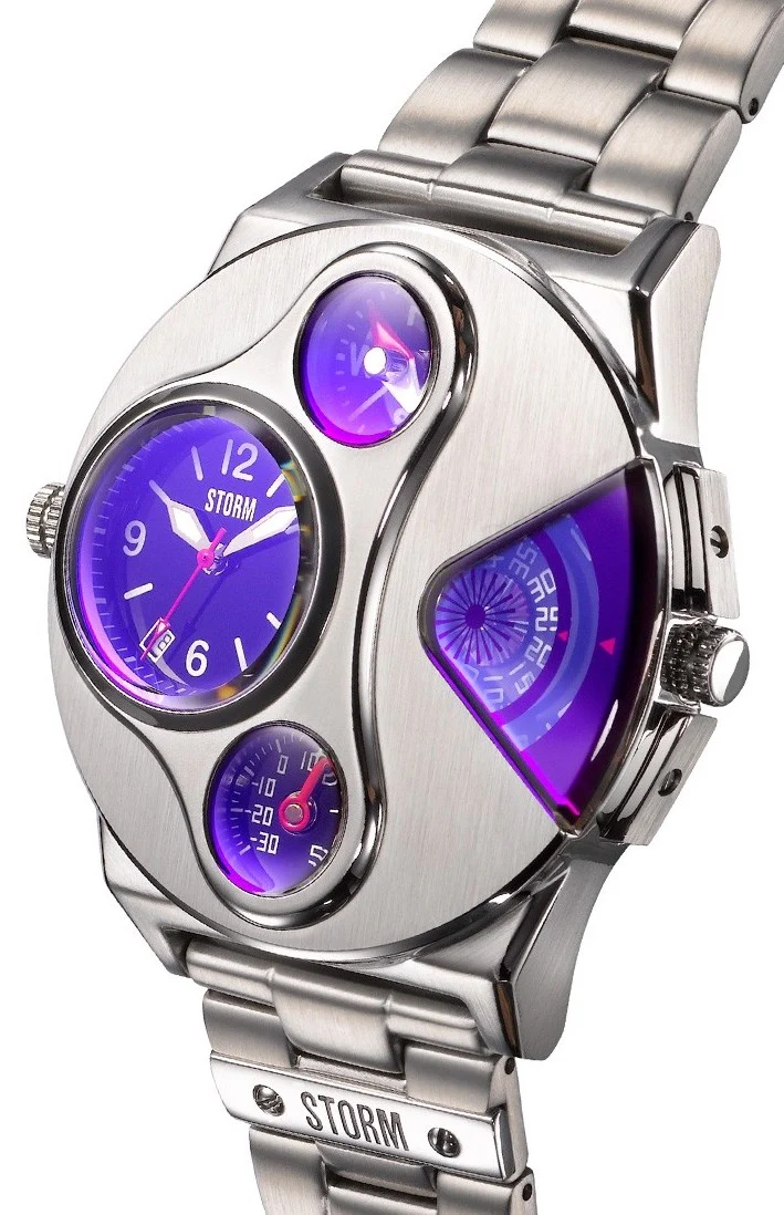Storm V2 Navigator Lazer Blue Mens Watch - Image 2