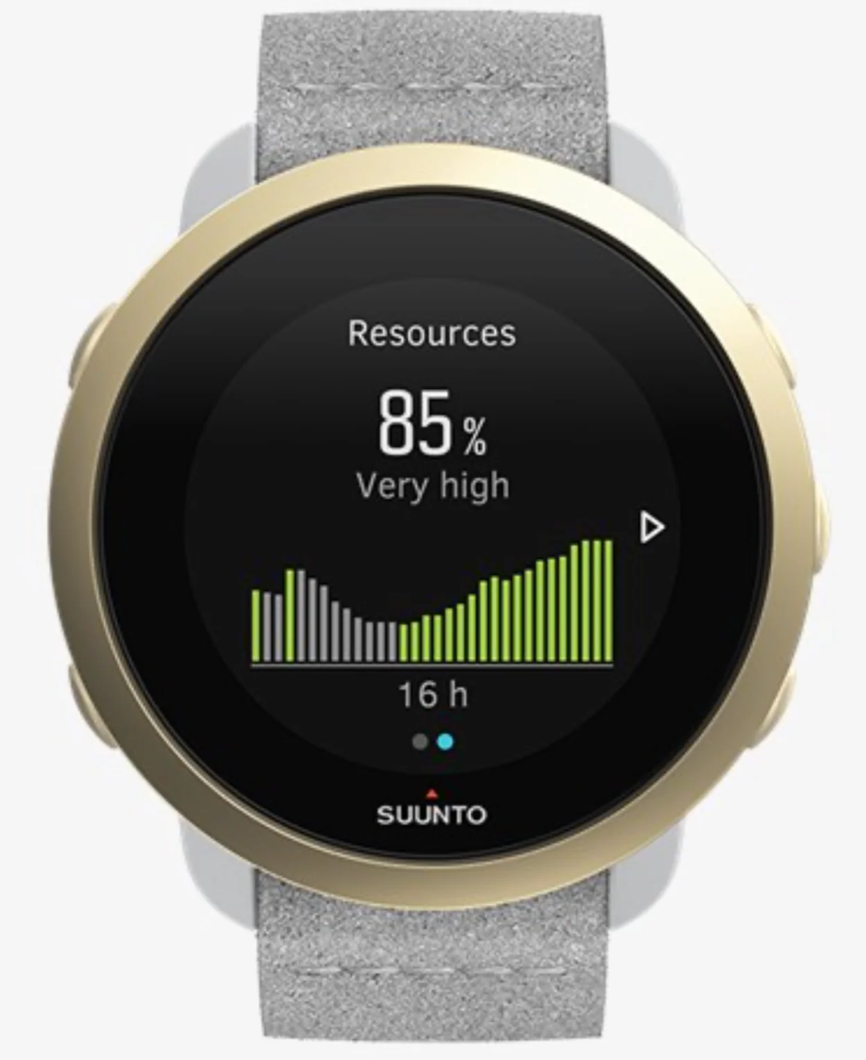 Suunto Watch Suunto 3 Pebble White Light Gold - Image 4
