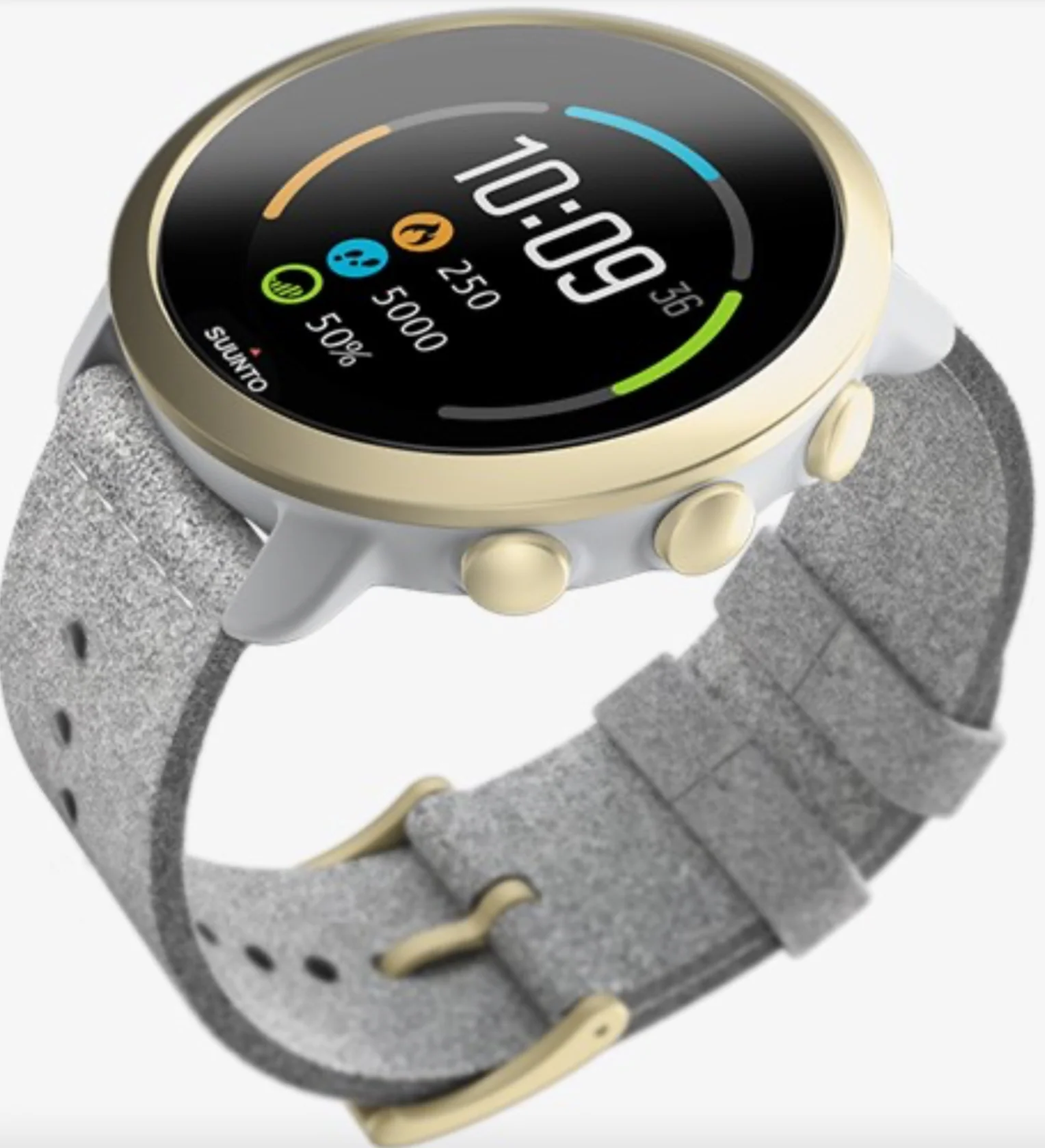 Suunto Watch Suunto 3 Pebble White Light Gold - Image 6