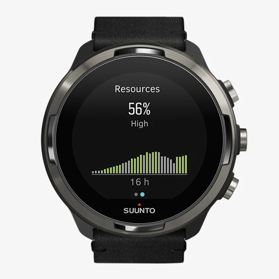 Suunto Watch Suunto 9 Baro Titanium Leather D - Image 6