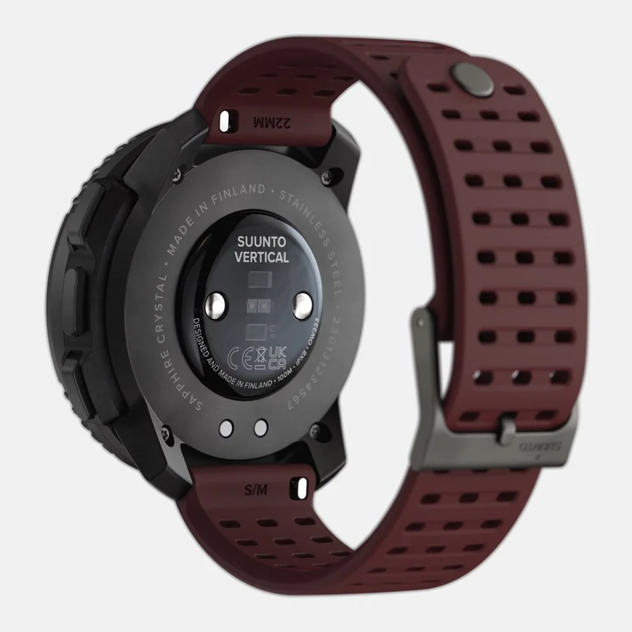 Suunto Watch Vertical Black Ruby Stainless Steel - Image 3