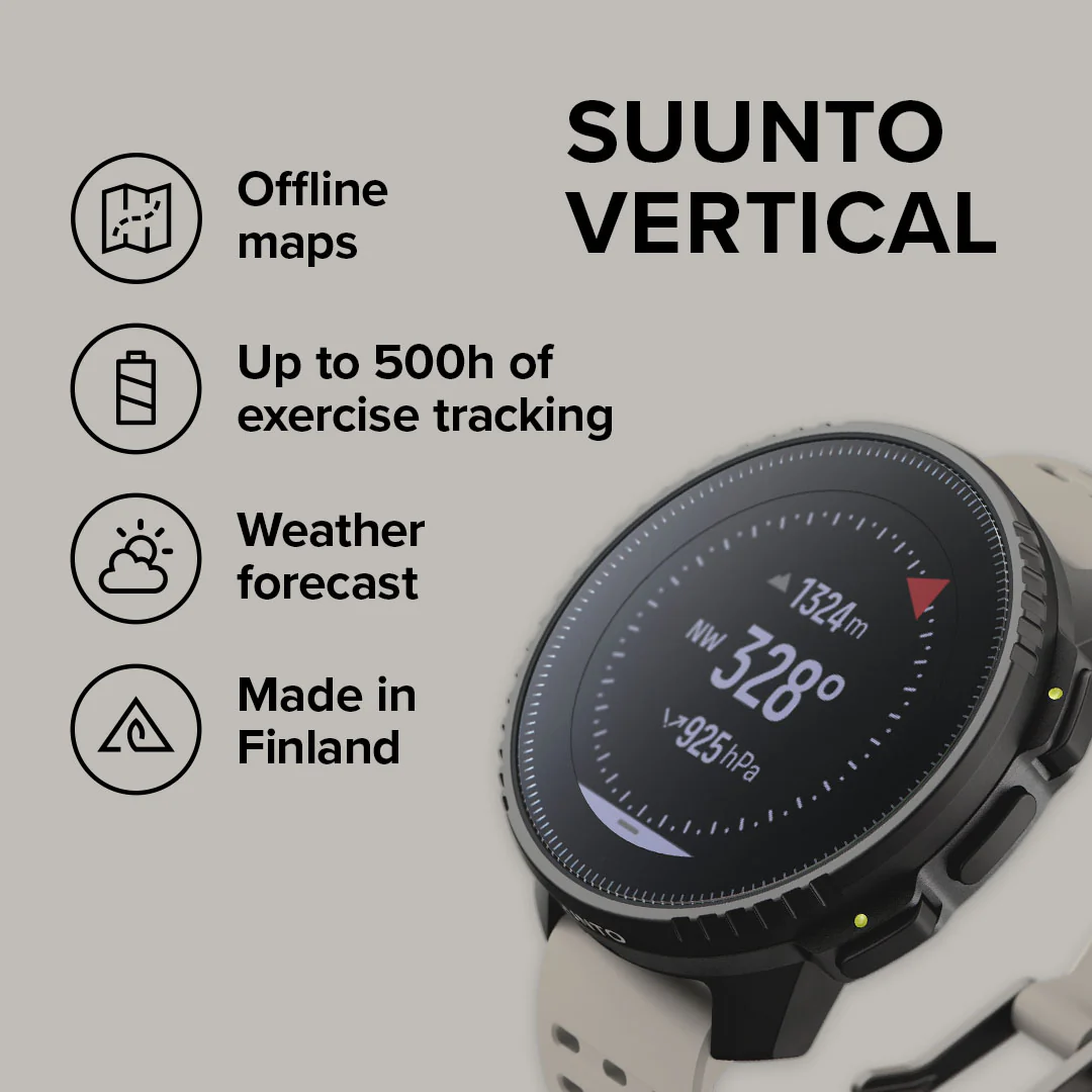 Suunto Watch Vertical Black Sand Stainless Steel - Image 6