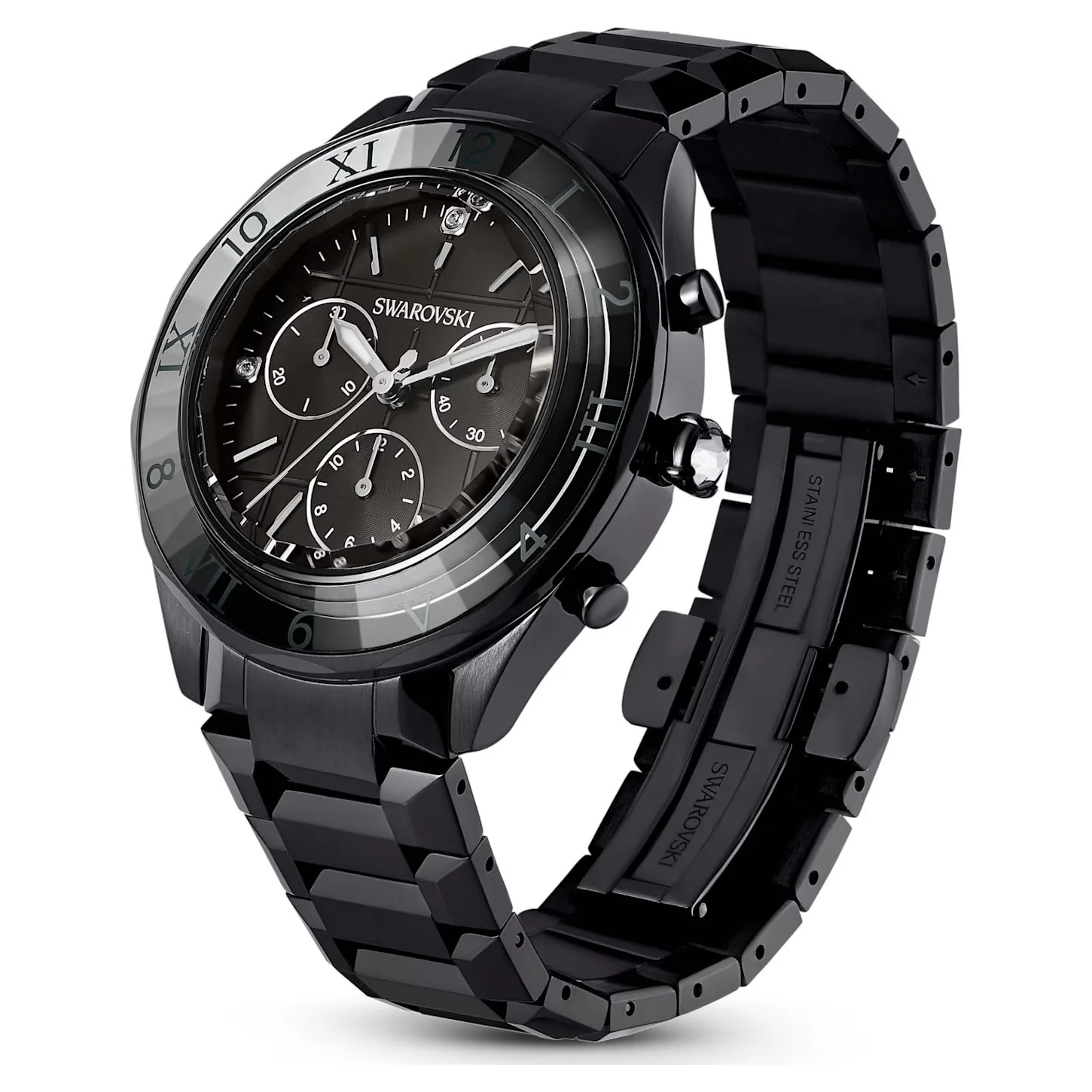 Swarovski Dectera Black PVD Bracelet Watch - Image 2