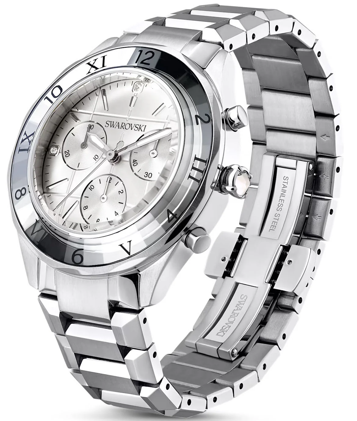 Swarovski Dectera Silver Bracelet Watch - Image 2
