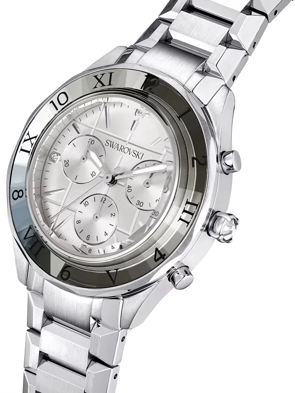 Swarovski Dectera Silver Bracelet Watch - Image 3