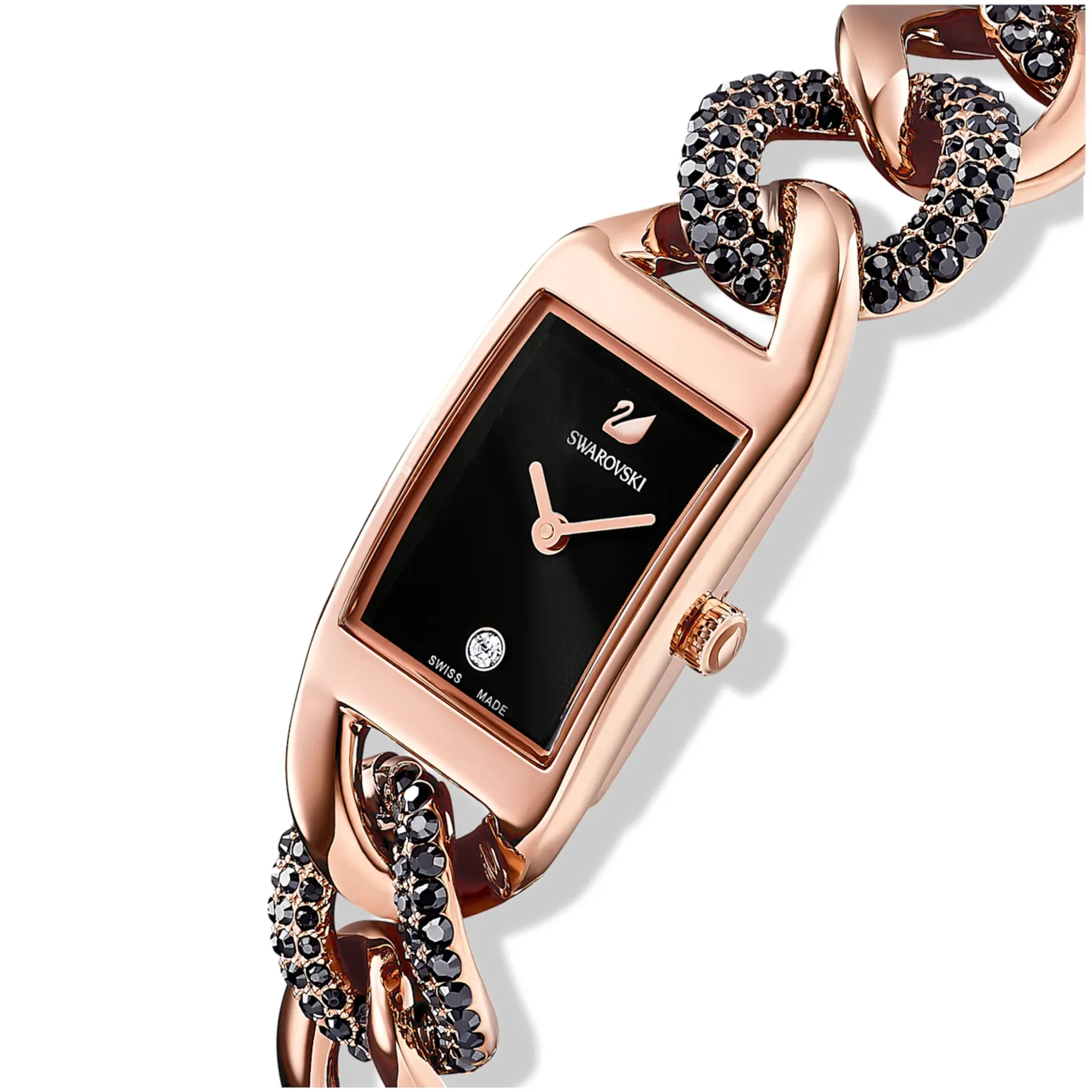 Swarovski Watch Cocktail Rose Gold Bracelet - Image 2