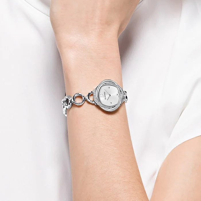 Swarovski Watch Crystal Flower Bracelet - Image 5