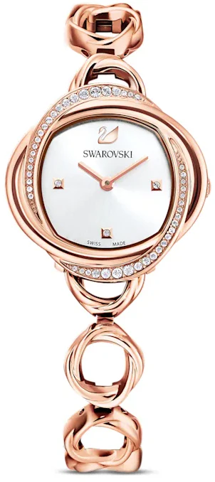 Swarovski Crystal Flower Bracelet Watch