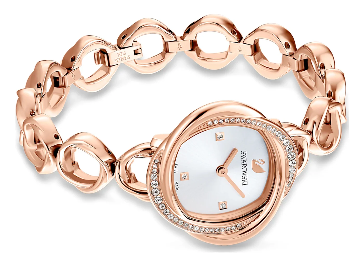 Swarovski Crystal Flower Bracelet Watch - Image 3
