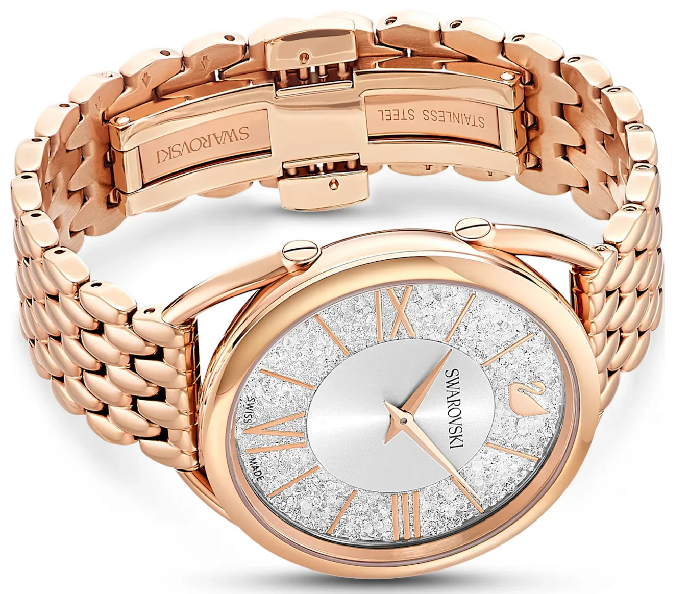 Swarovski Crystalline Glam Bracelet Watch - Image 3