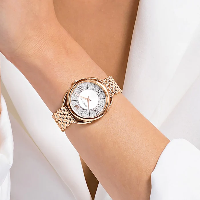Swarovski Crystalline Glam Bracelet Watch - Image 5