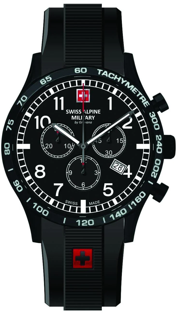 Swiss Alpine Military Aviator Chrono Chronograph Watch