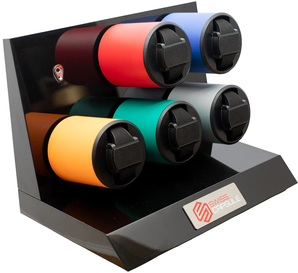 Swiss Capsule Watch Winder 6 Rack PR6 PC 001 - Image 2