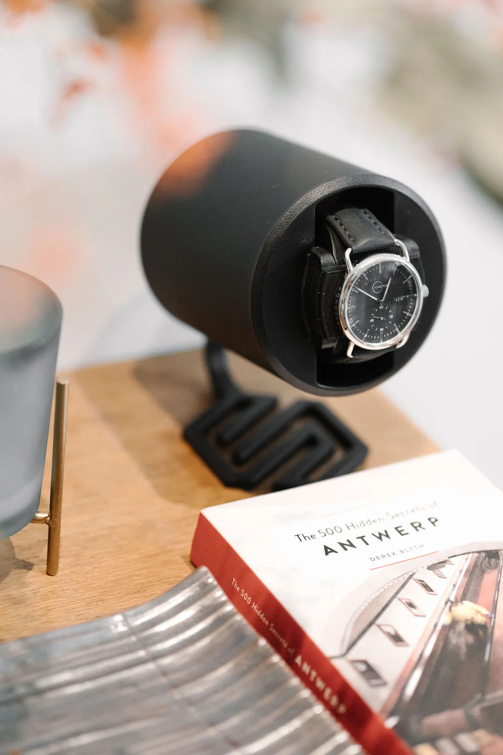 Swiss Capsule Watch Winder Single Black PC 001 - Image 6