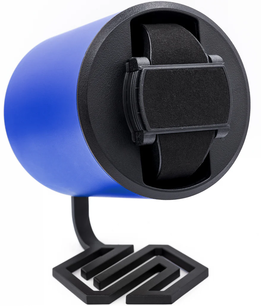 Swiss Capsule Watch Winder Single Blue PC 003 D