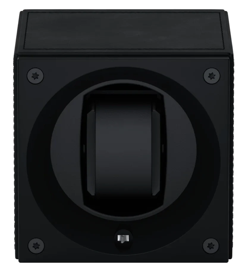 Swiss KubiK Watch Winder Masterbox Single Black Leather - Image 2