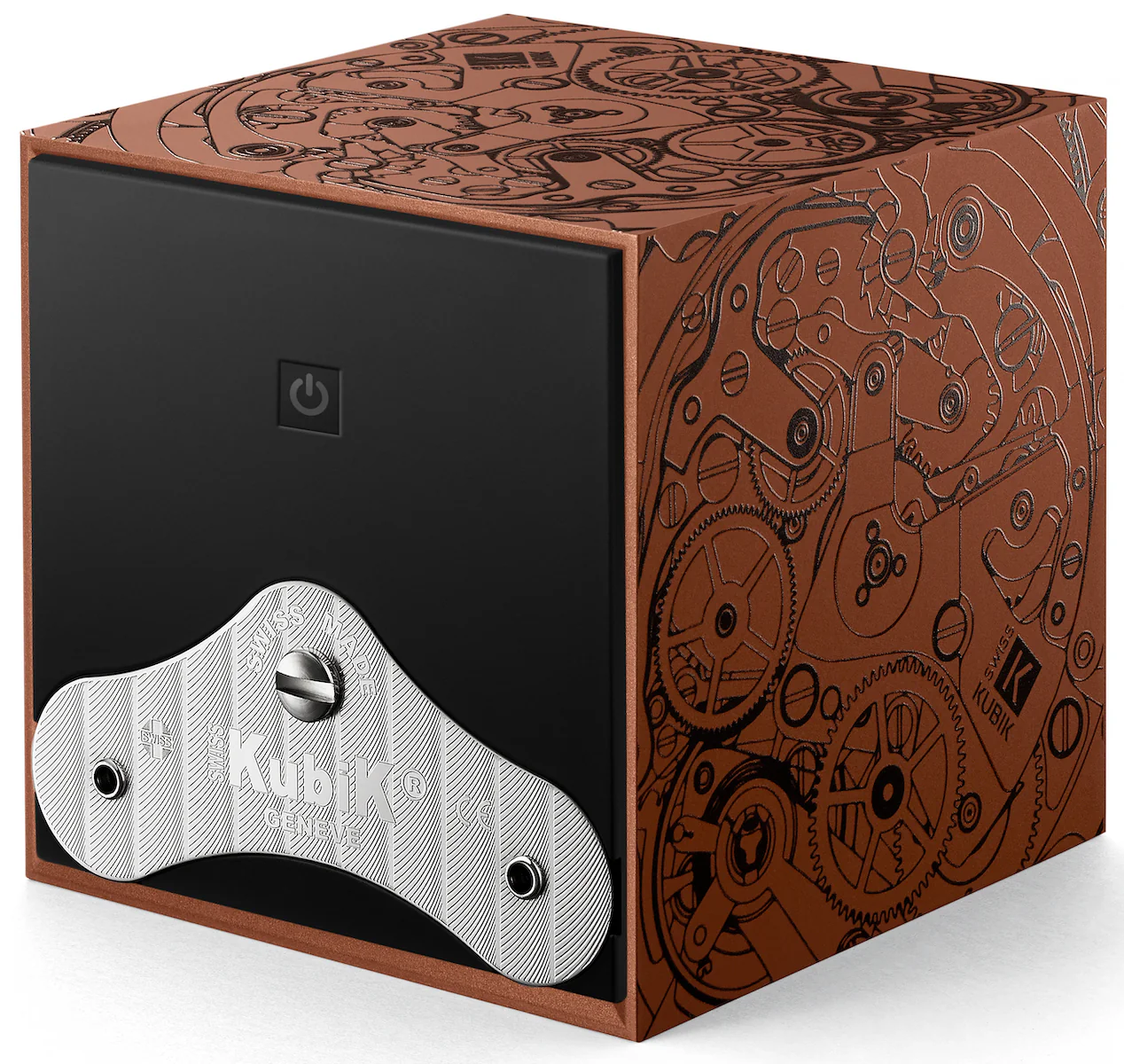 Swiss Kubik Watch Winder Single Startbox Copper Print - Image 2