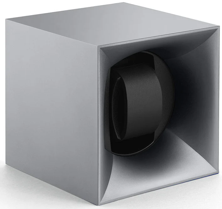 Swiss Kubik Watch Winder Single Startbox Silver D