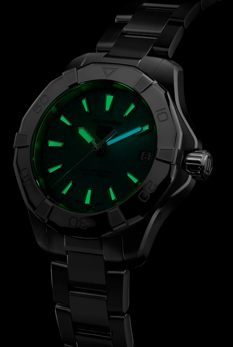TAG Heuer Aquaracer Professional 200 Solargraph 34 Watch - Image 3