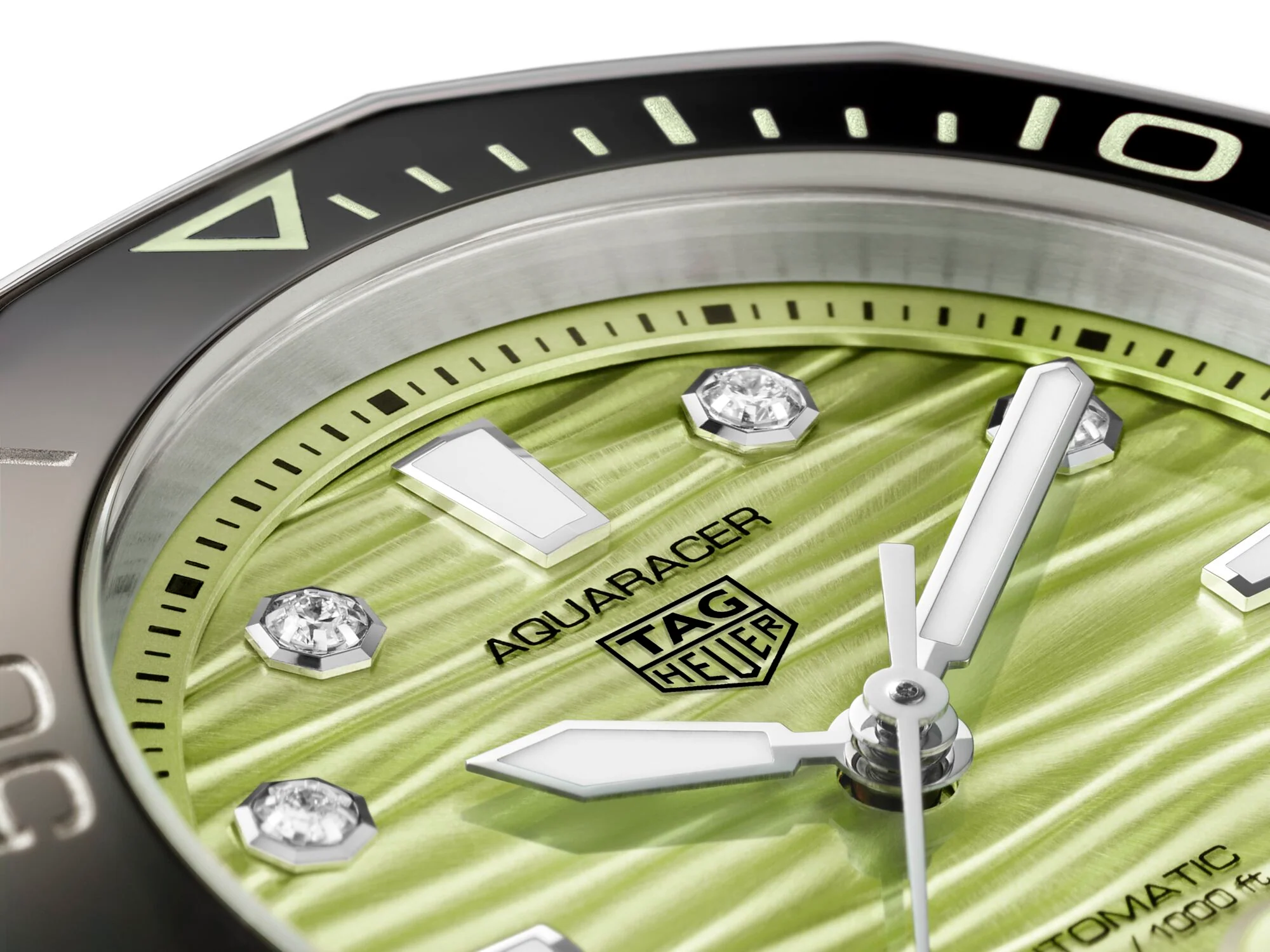 TAG Heuer Aquaracer Professional 300 Date Green Watch - Image 4