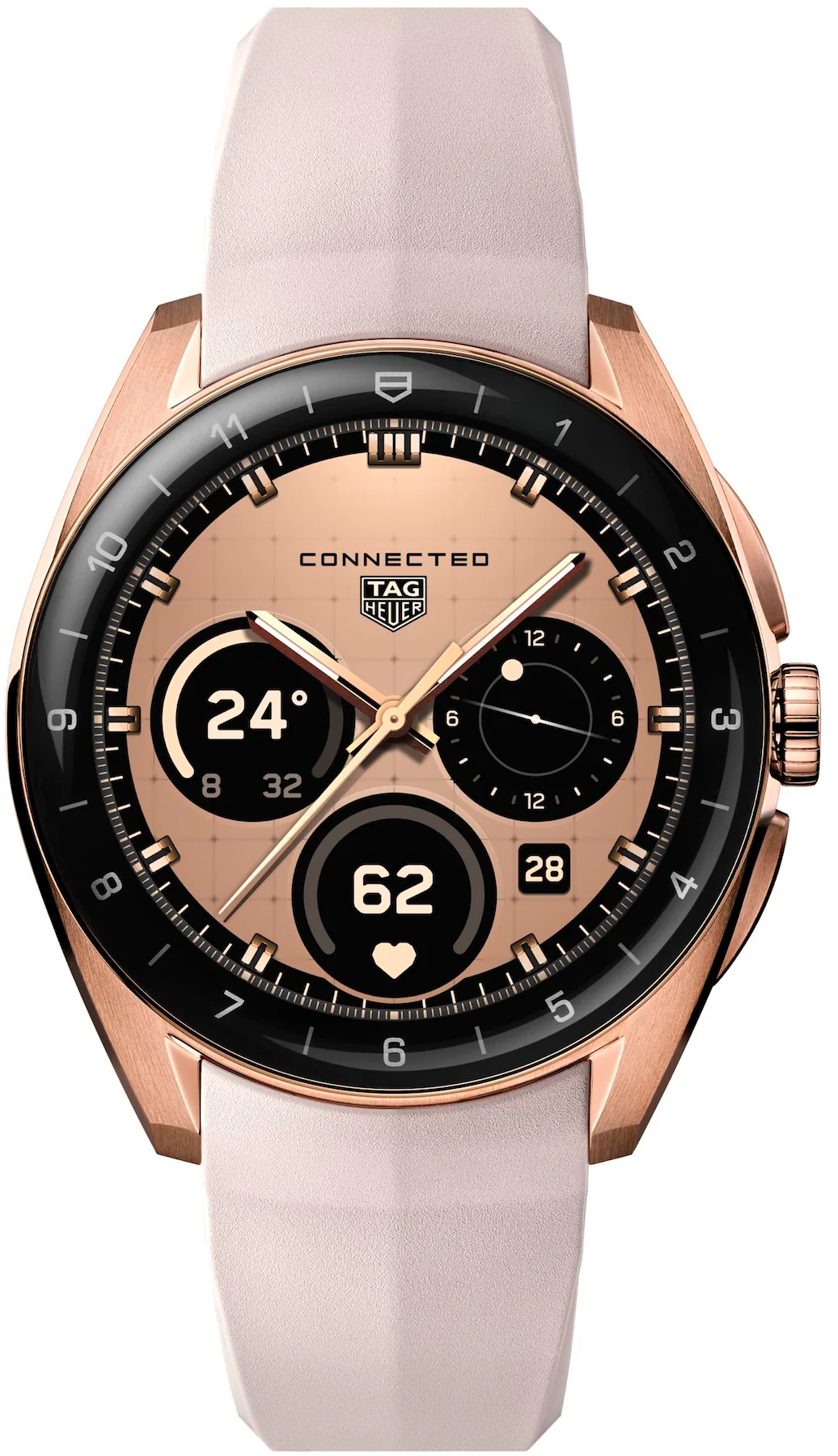 TAG Heuer Connected Calibre E5 40mm Golden Bright Edition Watch