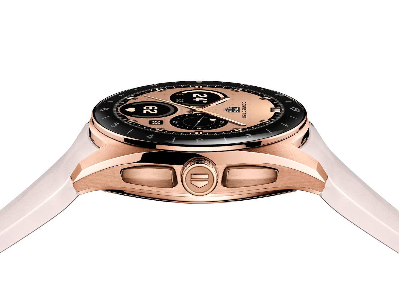TAG Heuer Connected Calibre E5 40mm Golden Bright Edition Watch - Image 5