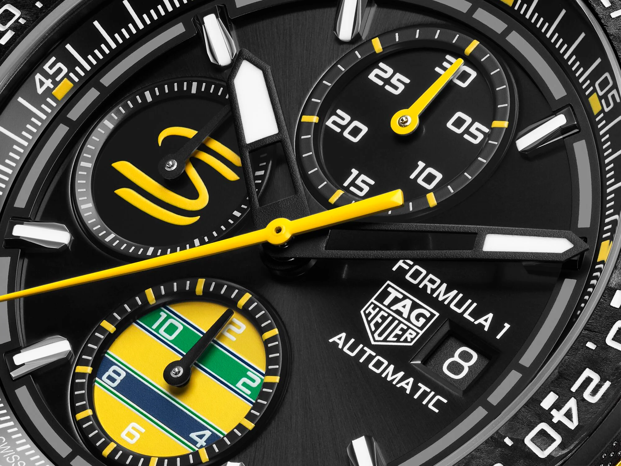 TAG Heuer Formula 1 Chronograph x Senna Watch - Image 5