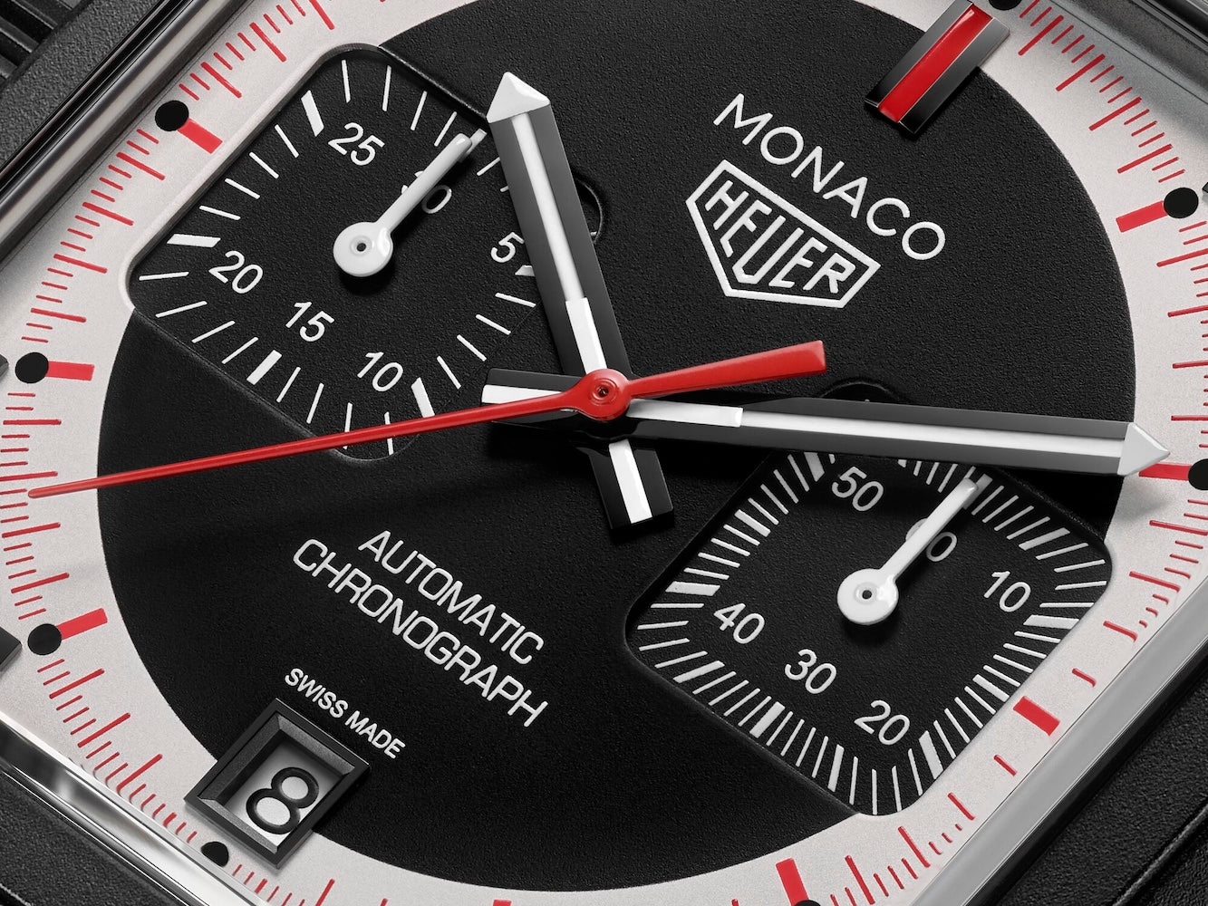 TAG Heuer Monaco Chronograph Stop Watch Limited Edition Watch - Image 3
