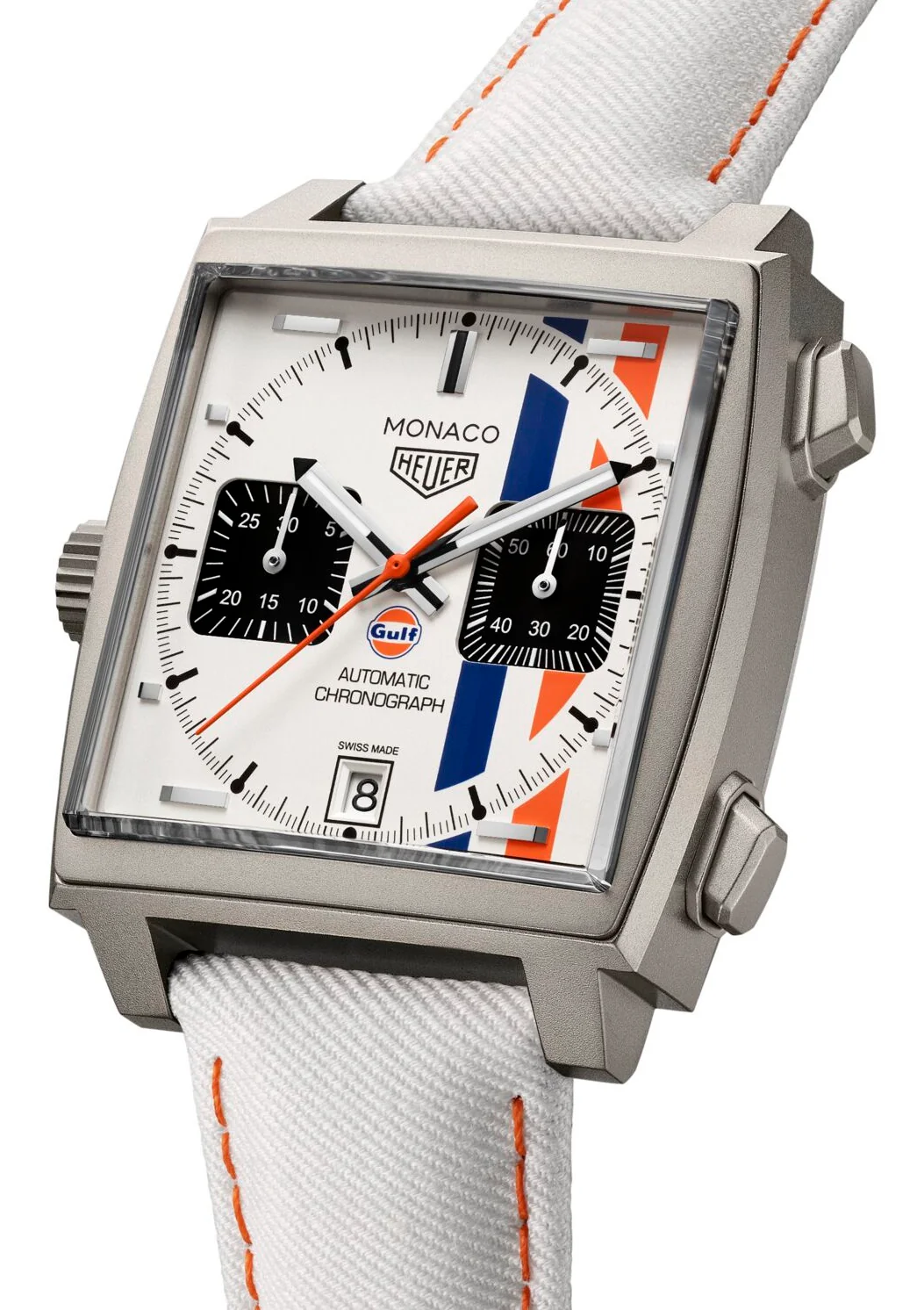 TAG Heuer Monaco Chronograph x Gulf Limited Edition Watch - Image 2