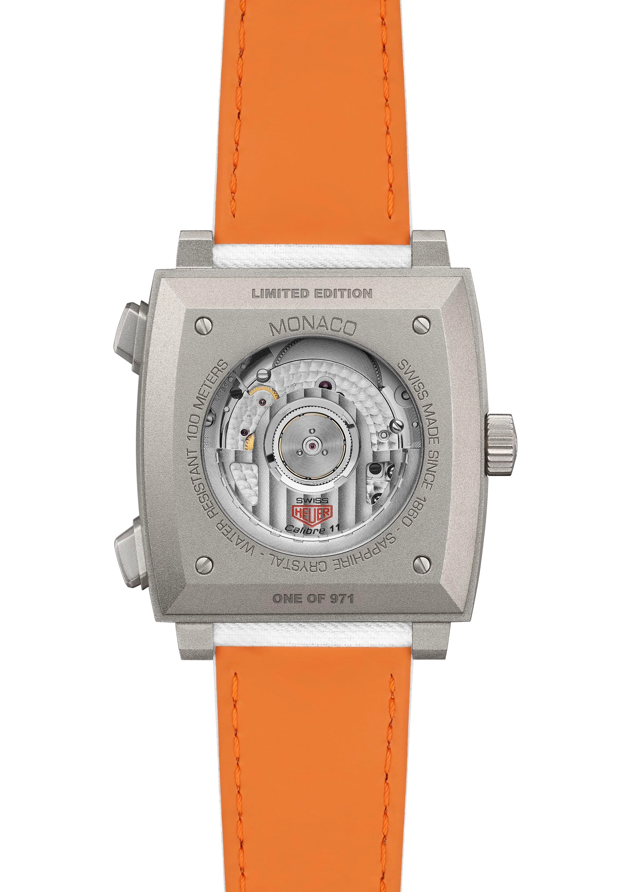 TAG Heuer Monaco Chronograph x Gulf Limited Edition Watch - Image 4