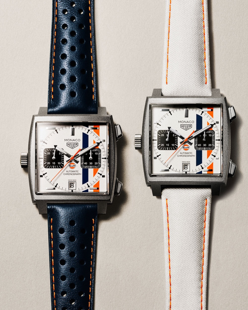 TAG Heuer Monaco Chronograph x Gulf Limited Edition Watch - Image 6