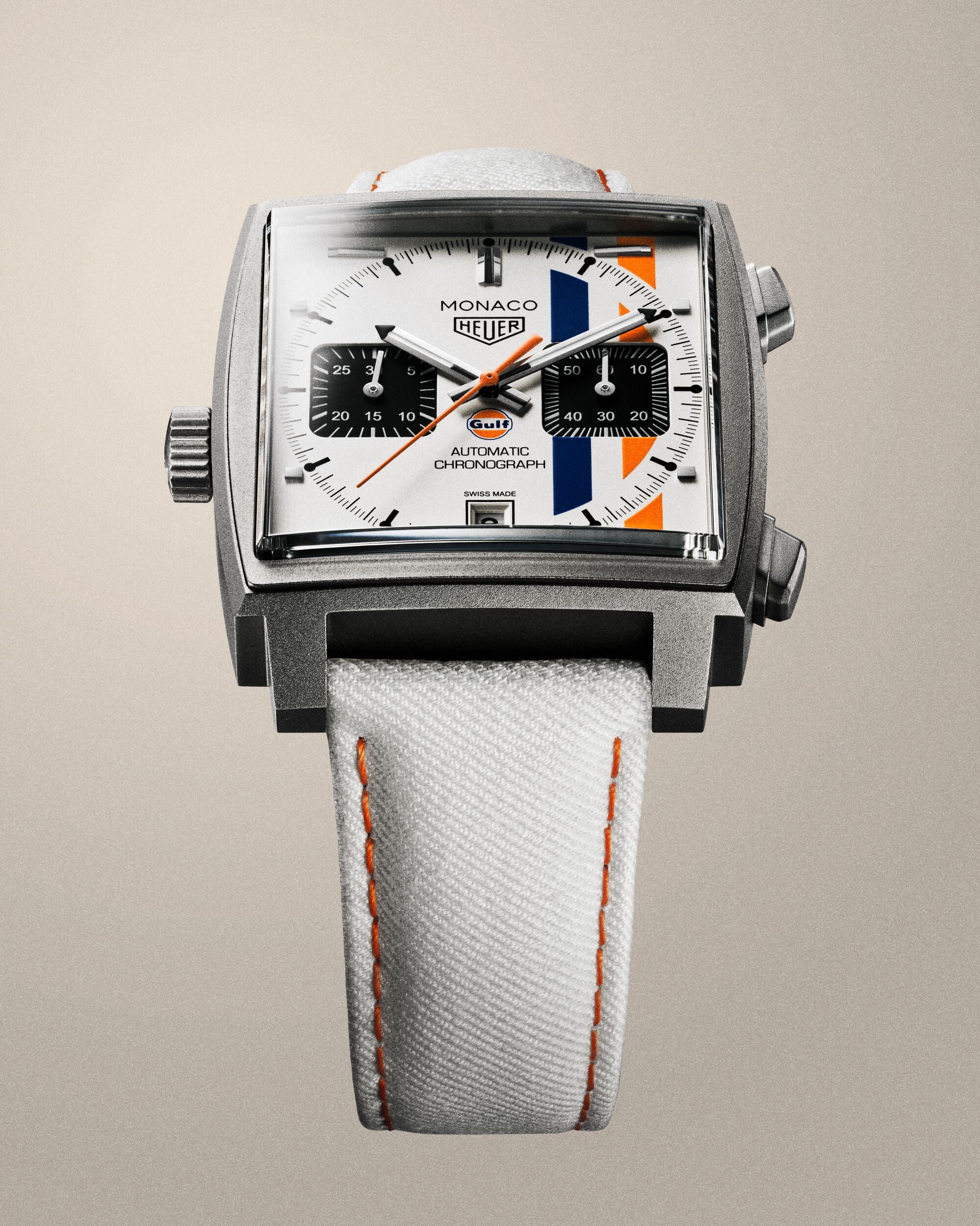 TAG Heuer Monaco Chronograph x Gulf Limited Edition Watch - Image 7