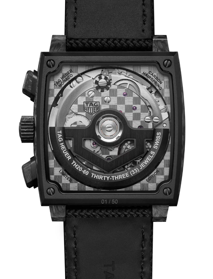 TAG Heuer Monaco Flyback Chronograph TH-Carbonspring Limited Edition Watch - Image 2