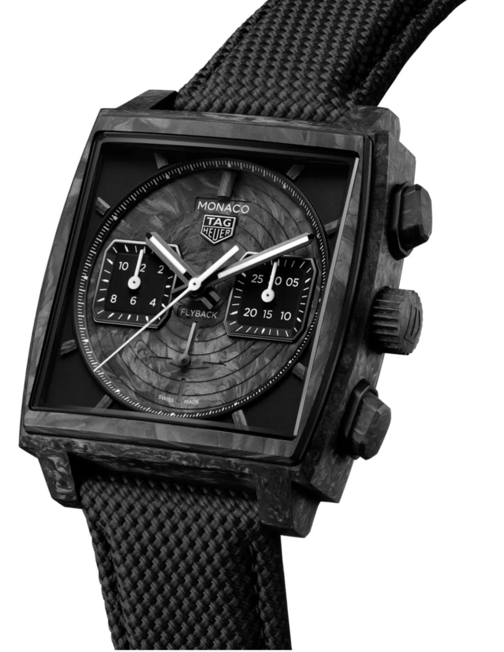 TAG Heuer Monaco Flyback Chronograph TH-Carbonspring Limited Edition Watch - Image 3