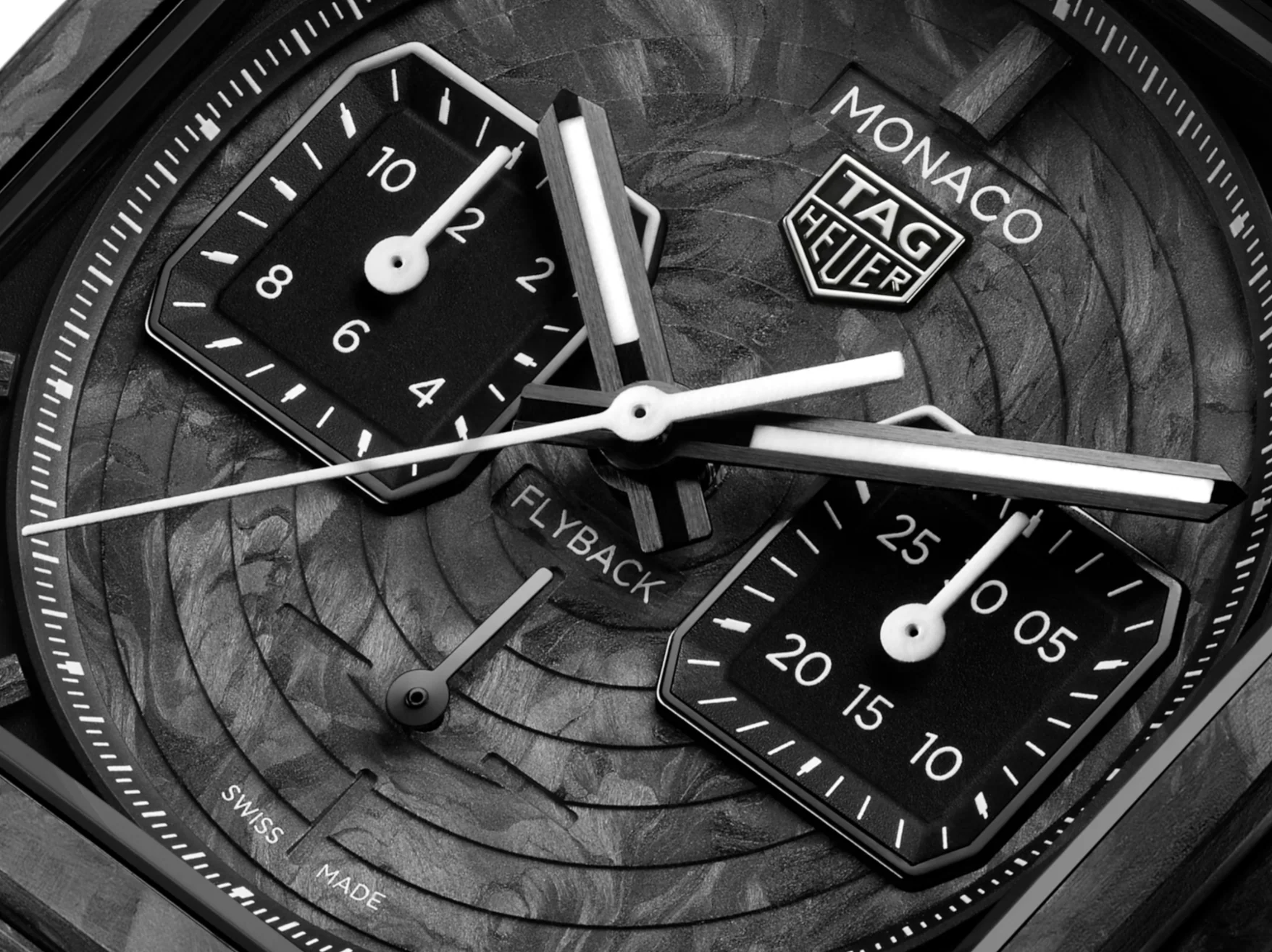 TAG Heuer Monaco Flyback Chronograph TH-Carbonspring Limited Edition Watch - Image 4