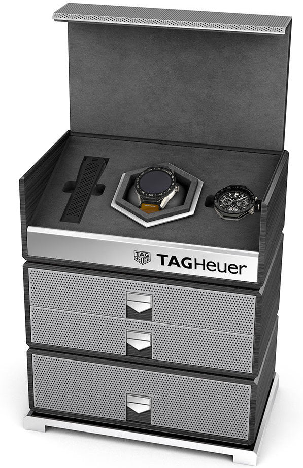TAG Heuer Watch 02T Tourbillion and Connected Modular 45 Smartwatch Dual Kit - Image 5