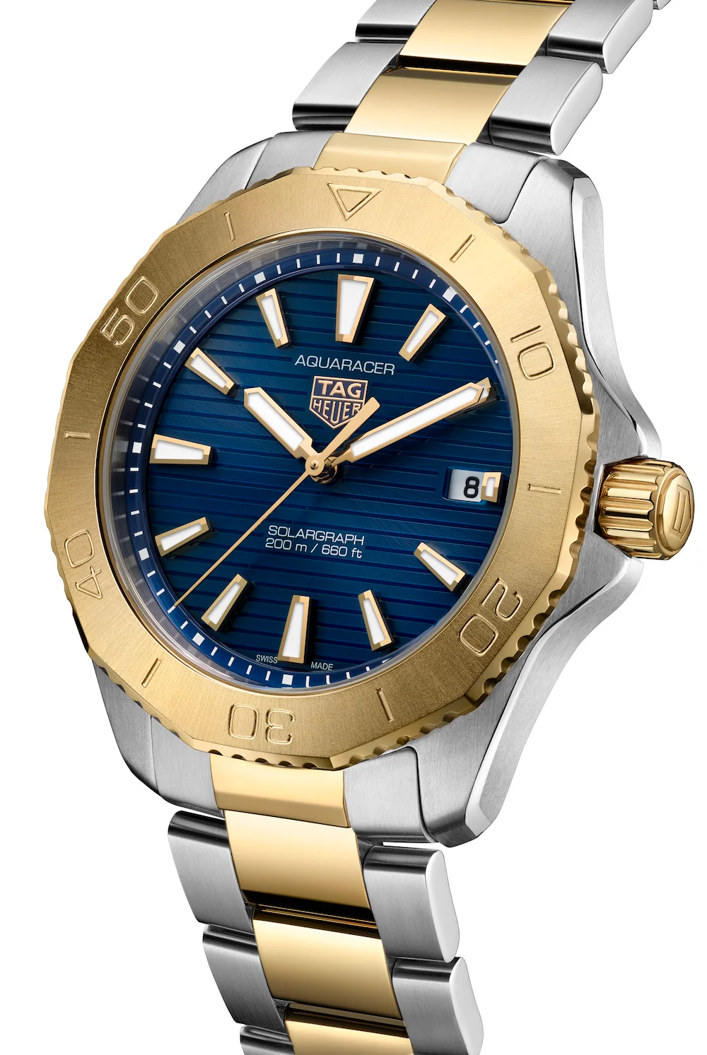 TAG Heuer Aquaracer Professional 200 Solargraph 40mm Watch - Image 3