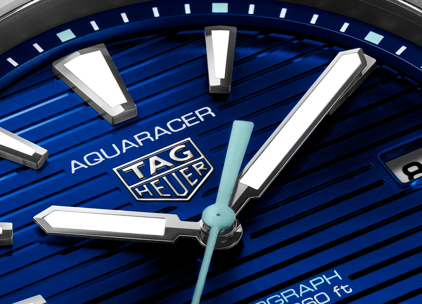 TAG Heuer Aquaracer Professional 200 Solargraph Blue Watch - Image 6