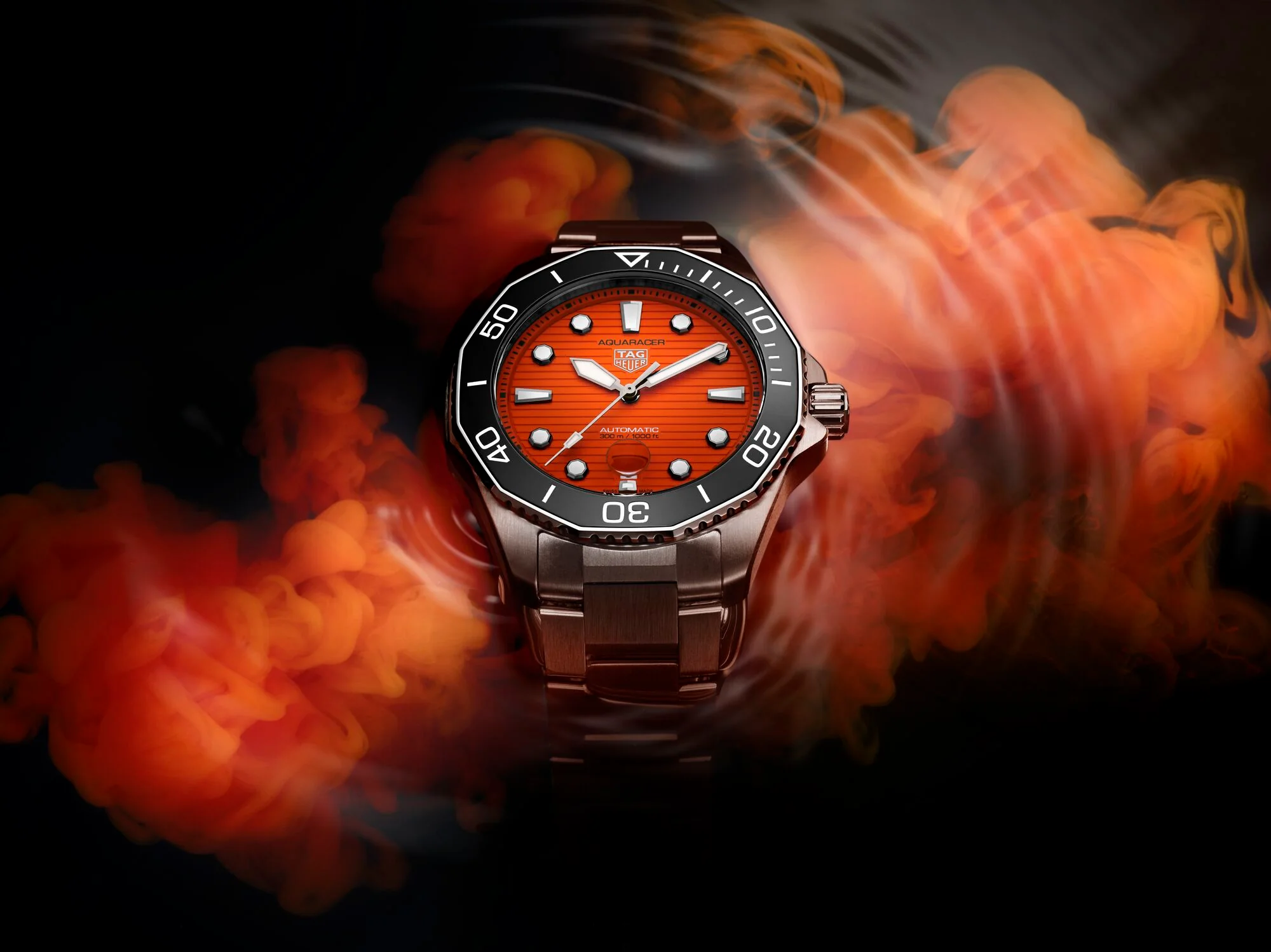 TAG Heuer Watch Aquaracer Professional 300 Orange D - Image 7