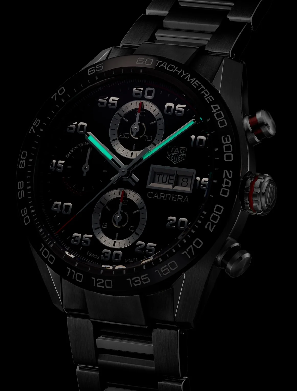 TAG Heuer Carrera Automatic Chronograph Watch - Image 3
