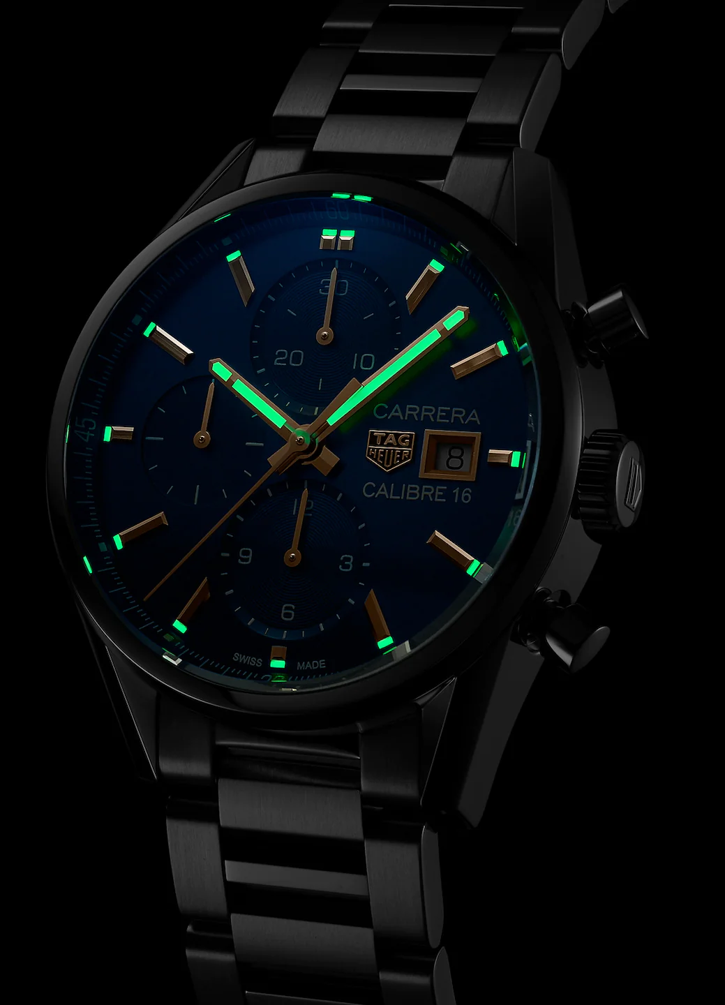 TAG Heuer Watch Carrera Calibre 16 Chronograph - Image 5
