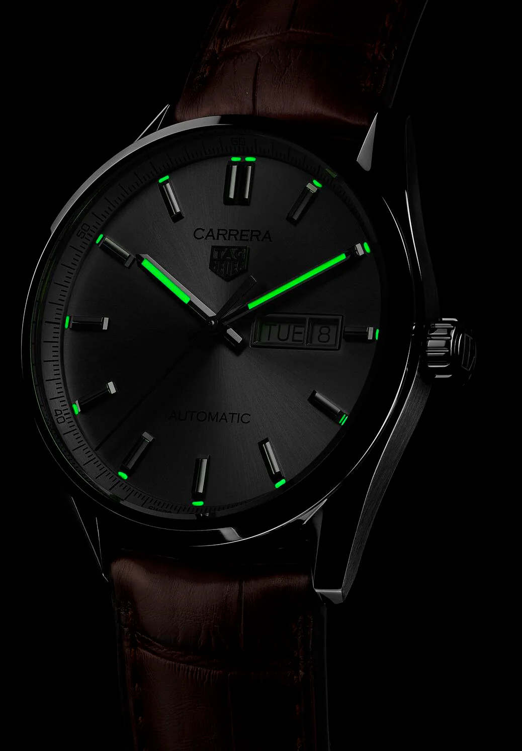 TAG Heuer Carrera Calibre 5 Automatic Mens Watch - Image 2