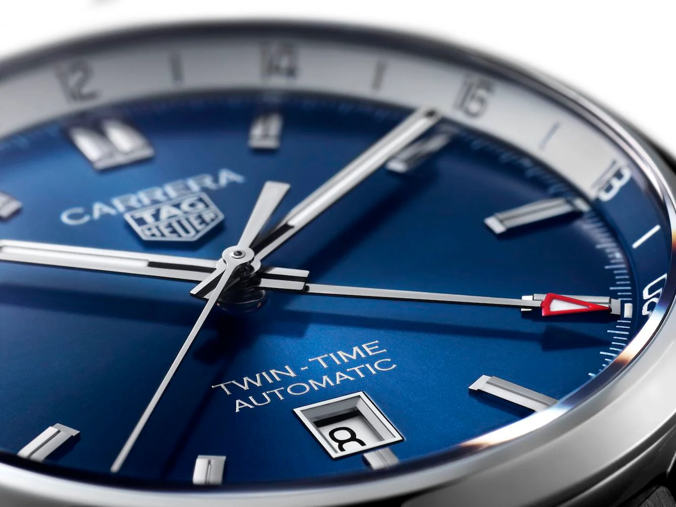 TAG Heuer Carrera Calibre 7 Twin Time Automatic Mens Watch - Image 6