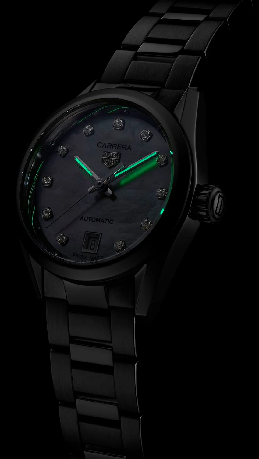 TAG Heuer Carrera Calibre 9 Automatic Ladies Watch - Image 3