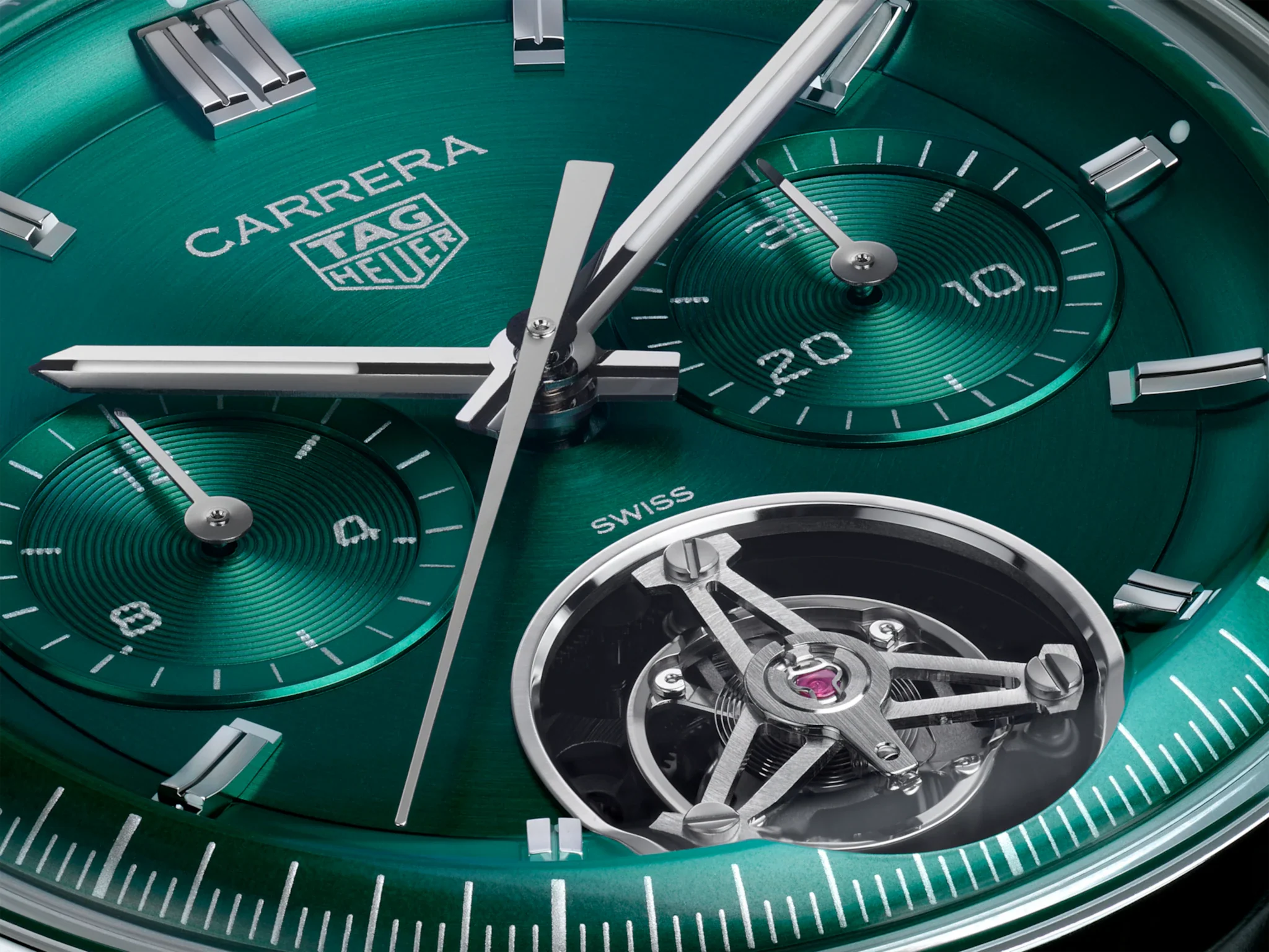 TAG Heuer Carrera Chronograph Tourbillon Watch - Image 5