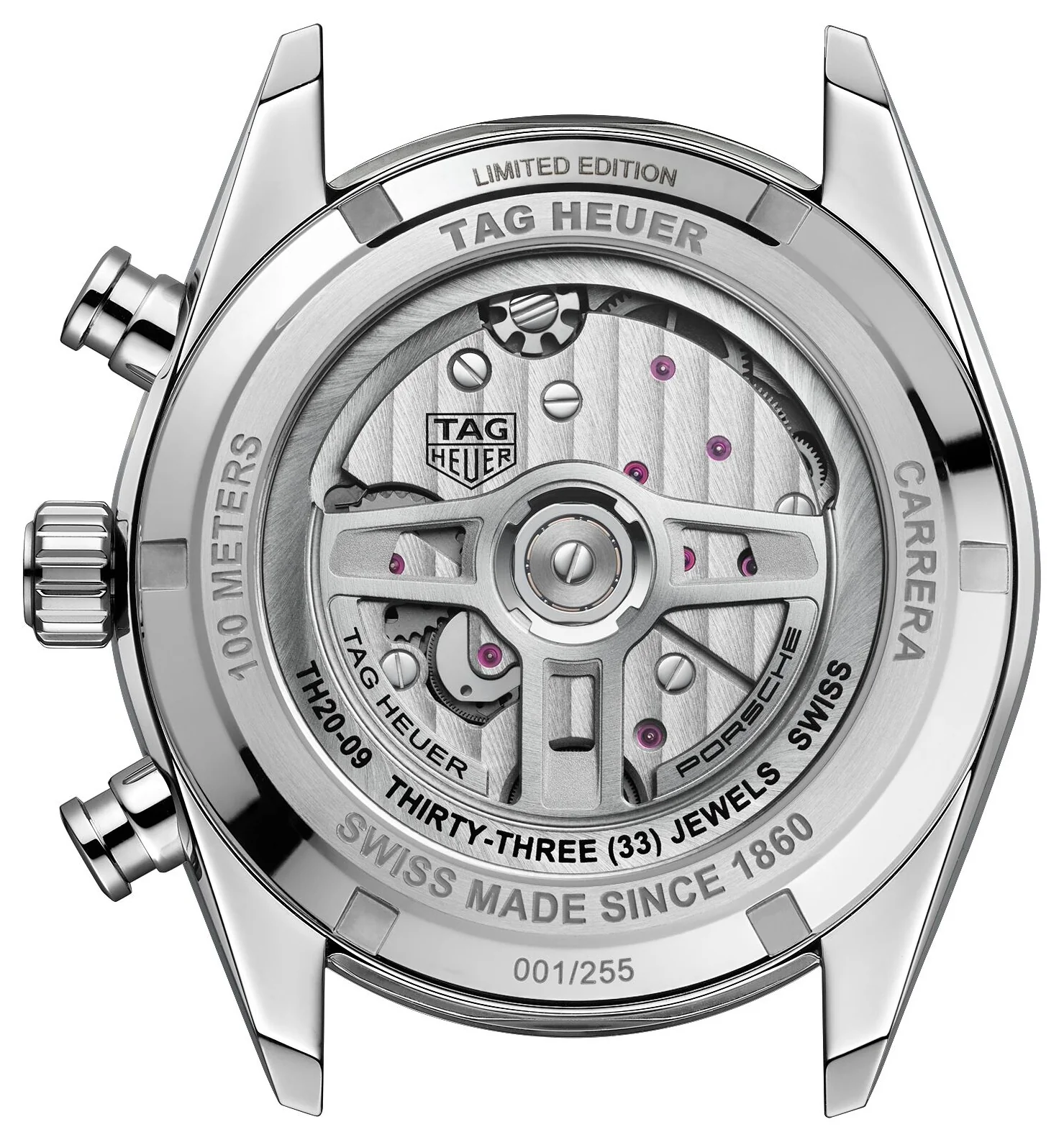 TAG Heuer Carrera Chronograph Tourbilxon x Porsche Panamericana Limited Edition Watch - Image 6