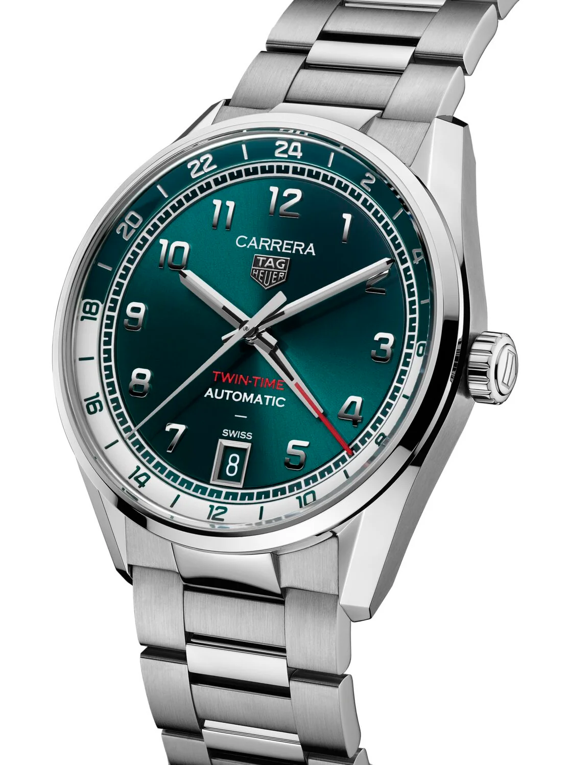 TAG Heuer Carrera Twin Time Watch - Image 3