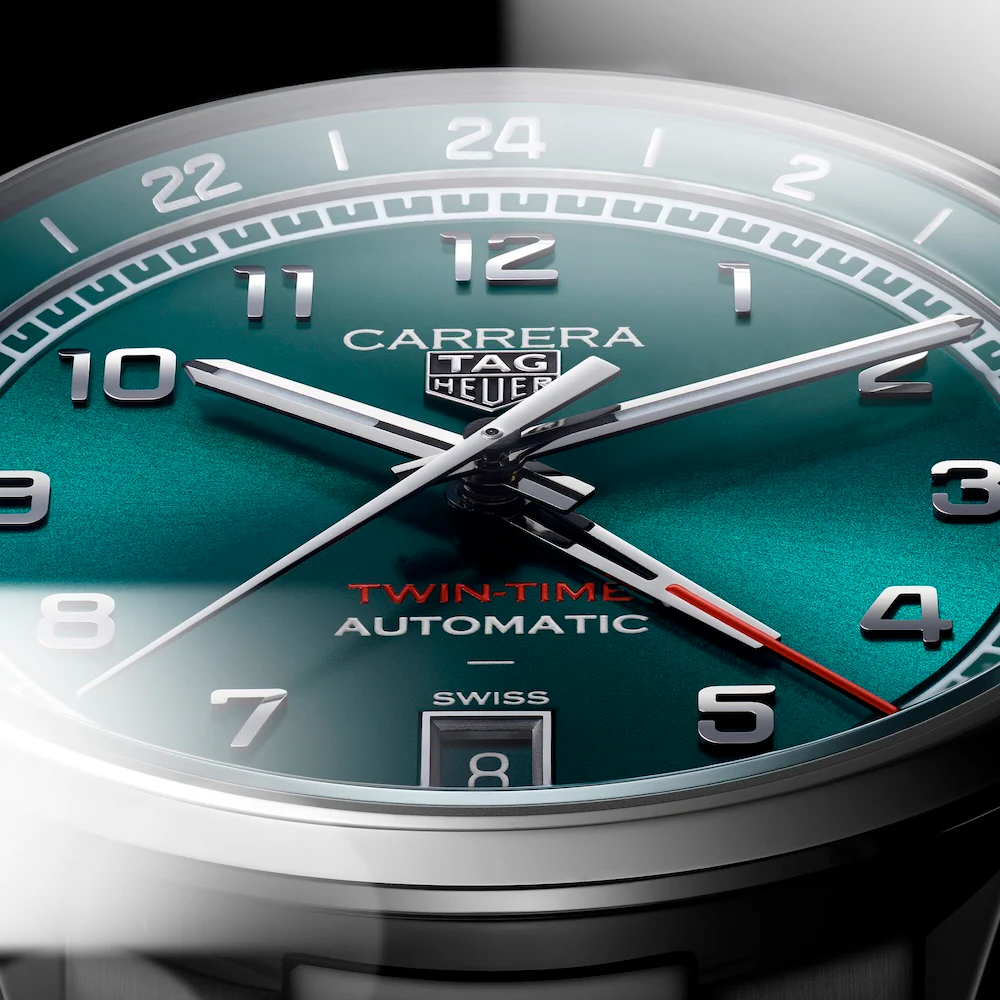 TAG Heuer Carrera Twin Time Watch - Image 6